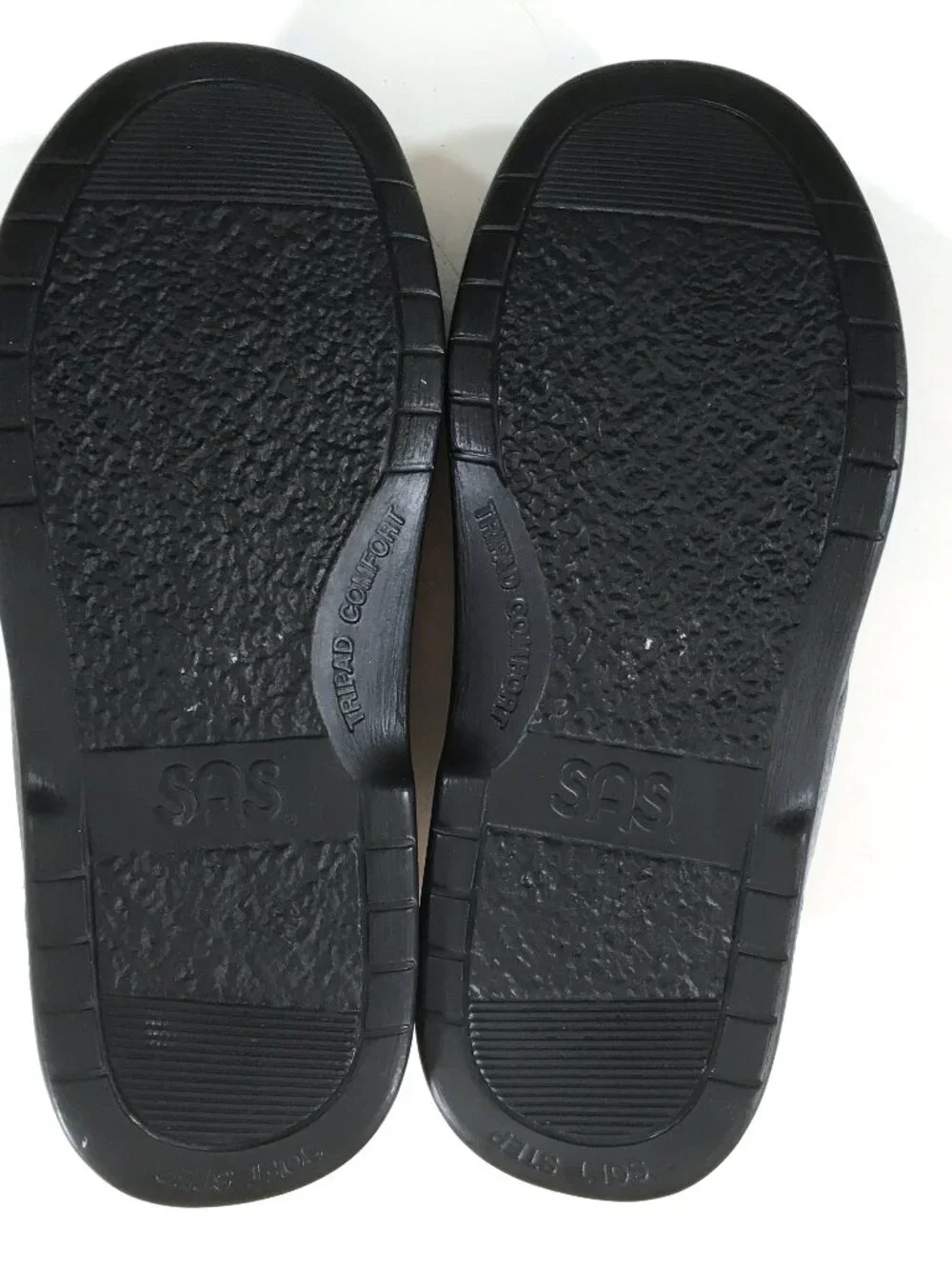 SAS Side Gore Slip On Shoes Mens Size 11 WW Wide Black Leather